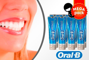 50% 8 pastas dentales Oral B Pro-Salud 
