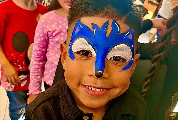 1 Hora de Caritas pintadas 