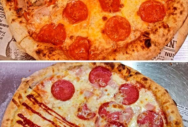 2 pizzas grandes especialidades a elección + palitos de ajo
