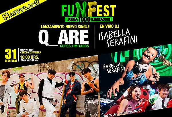 FunFest Happyland Cenco Costanera!!