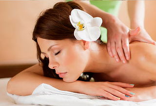 Masaje Relajante en Tren Superior