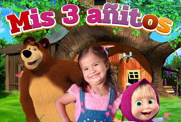 Foto Pendón Cumpleaños 1x1 metro con tubo personalizado