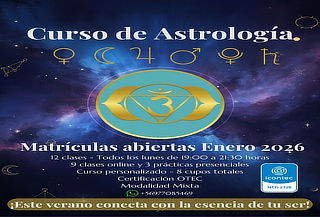 Curso de Astrología en Escuela Ser Holistico