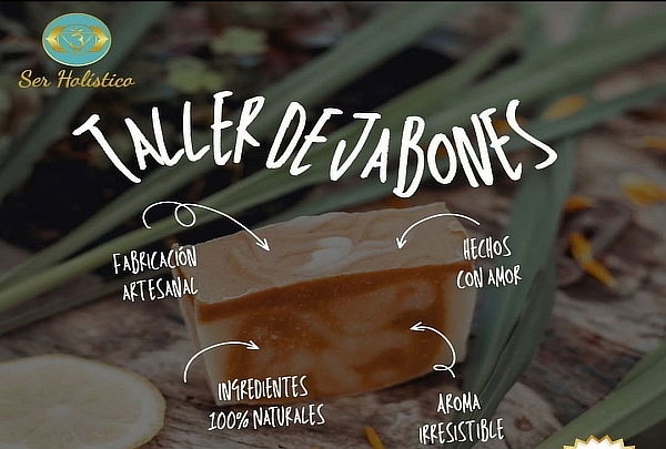 Taller de jabones naturales en Escuela Ser Holistico