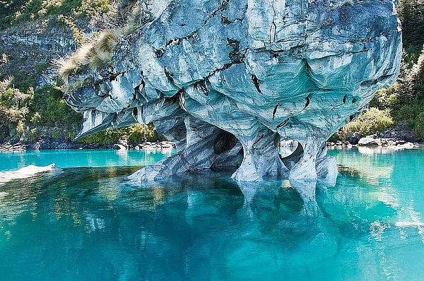 Carretera Austra,catedral de Marmol, parque nacional Queulat