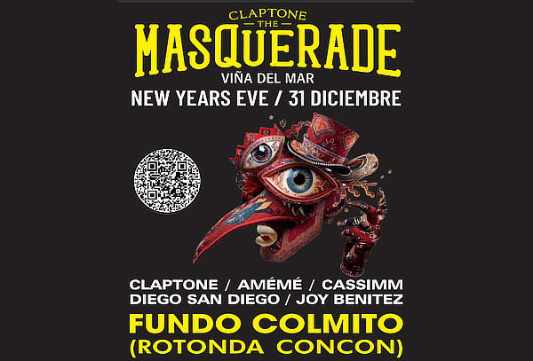 Fiesta de Año Nuevo: The Masquerade by Claptone