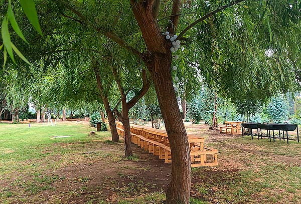 Camping Vista al Cerro:  Entrada piscina dia elección