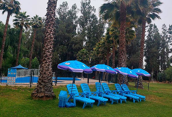 Camping Vista al Cerro:  Entrada piscina dia elección