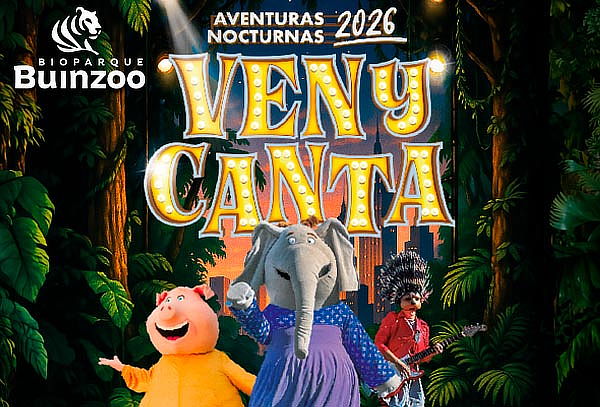 AVENTURA NOCTURNA:  Entrada Adulto o Niño Viernes 9 de Enero