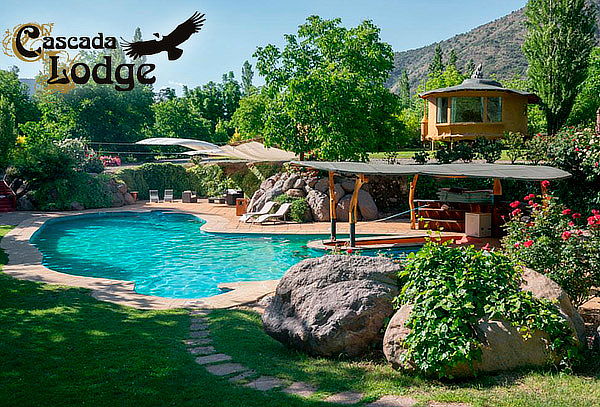 Disfruta Escapada de Primavera Cascada Lodge,Cajón del Maipo
