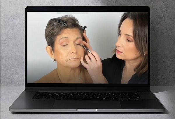 Curso online  Automaquillaje Natural, Elegante Mayores de 60