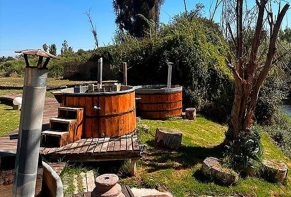 Spa para 1 o 2 personas:  Tinaja, sauna, piscina, jacuzzi 