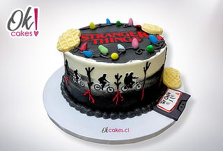 Tortas de Stranger Things para 5 Personas  en Okcakes