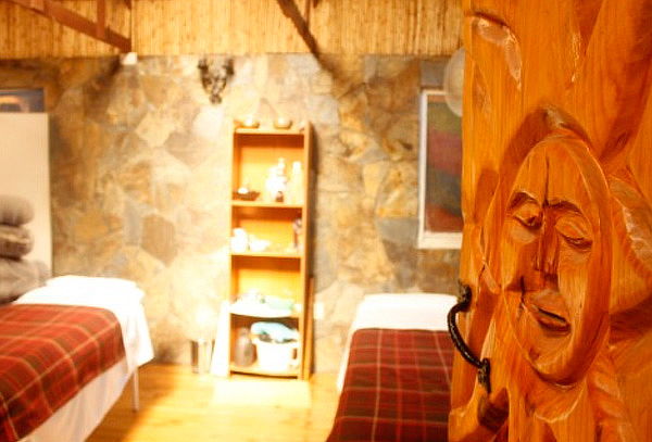 Para 2 personas!  Masaje Rustico + Tabla de Picoteo