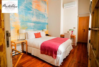 Noche Romantica + masaje y más en Matildas Hotel Boutique
