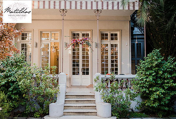 Noche Romantica + masaje y más en Matildas Hotel Boutique