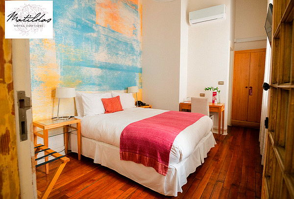 Noche Romantica + masaje y más en Matildas Hotel Boutique