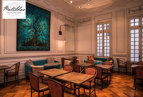 Noche Romantica + masaje y más en Matildas Hotel Boutique