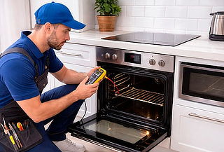 Visita técnica a domicilio de revisión de horno/ encimera