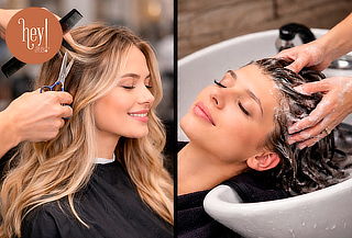 Corte de cabello + Masaje Nutritivo express