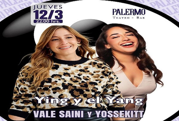 Entrada Doble Vale Saini y Yossekitt Comedia- Stand Up 