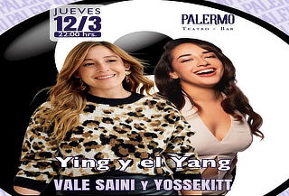 Entrada Doble Vale Saini y Yossekitt Comedia- Stand Up 