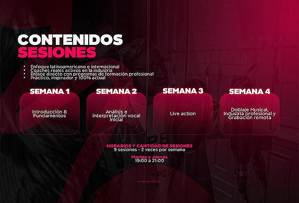 CURSO DE DOBLAJE 360° – INTENSIVO ONLINE