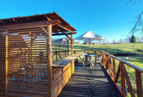 1 o 2 Noches domo + Termas+ Desayuno buffet 2 personas