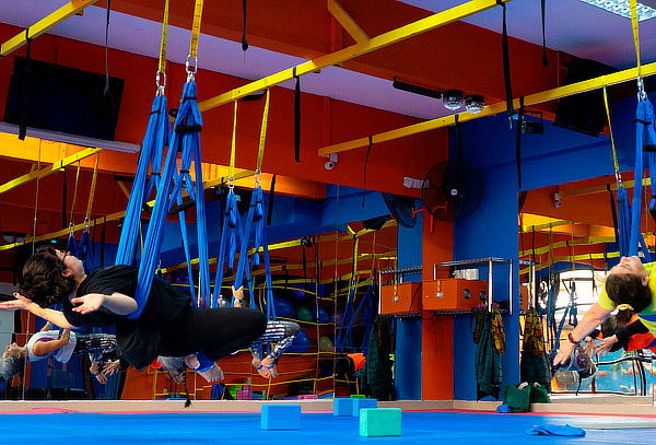 8 Clases de Aero Yoga en Stargym