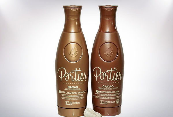 Alisado Brasileño Portier Cacao Secado y Sellado con Plancha