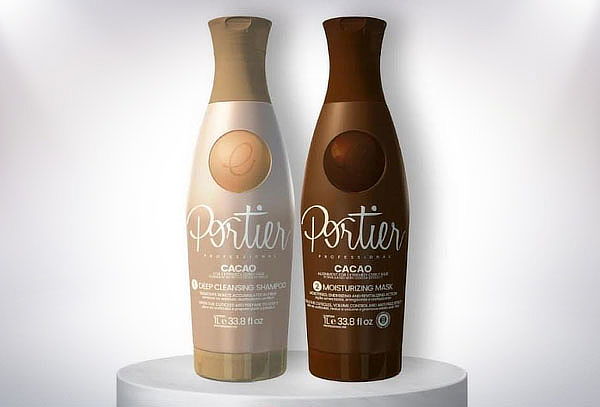 Alisado Brasileño Portier Cacao Secado y Sellado con Plancha