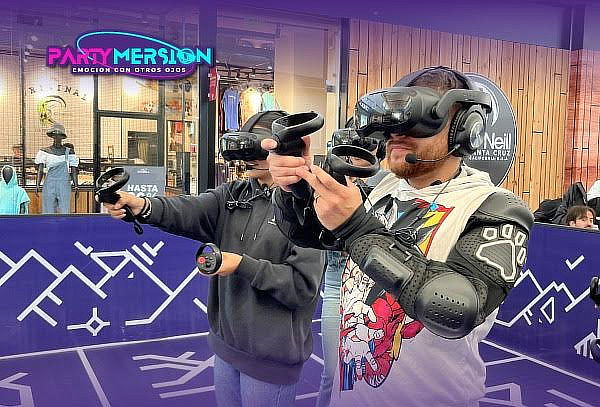 Vive la  Realidad Virtual en Partymersion