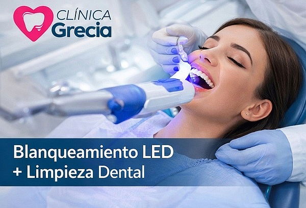 Combo Limpieza Dental + Blanqueamiento LED