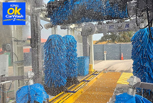 Lavado Automovil:  Tunel Super Foam en Ok Wash