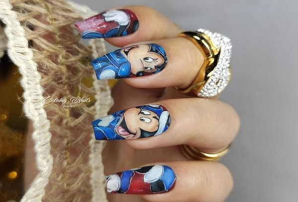 Uñas Acrílicas + Esmaltado Permanente, Providencia.