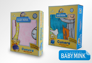 Cobertor ideal para la Cuna Baby Mink 140x103 cms