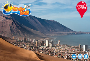 Verano 2015 en las Playas de Iquique vía LAN