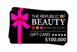 Gana 1 de las 25 Gift Card $100.000 The Republic of Beauty