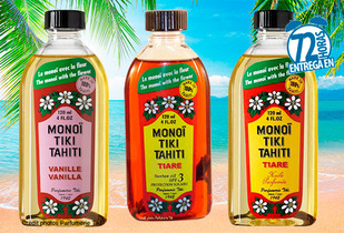 Monoï Tiki Tahiti Aceite vegetal corporal.