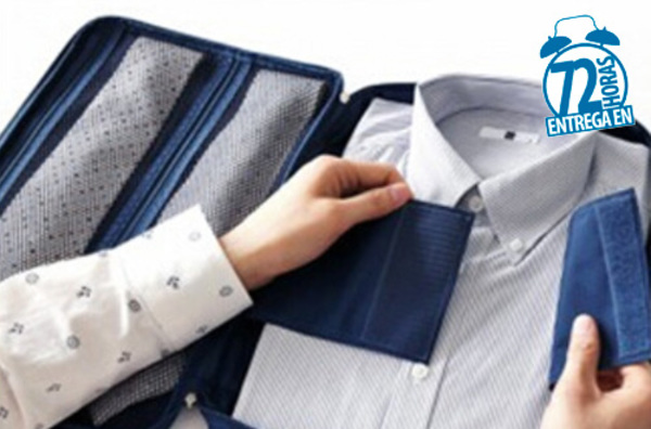 Bolso organizador de camisa y corbata