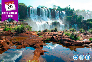 Fds largo 29 Junio en Cataratas de Iguazú vía AR