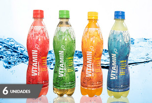 Vitamin2O Agua enriquecida con Vitaminas 6 botellas 1.5 lts.
