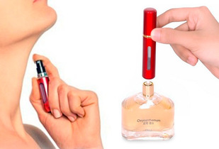 Porta Perfume 5 ml con Atomizador
