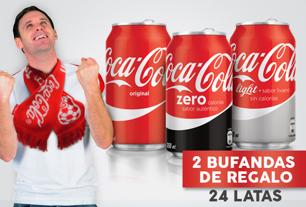 Pack Copa America con Coca-Cola