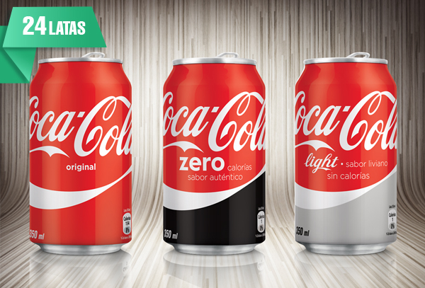 Coca-Cola 24 Latas! Elige tu Favorita!