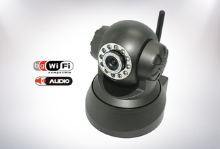 Camara IP de seguridad WIFI Motorizado 640 x 480 px