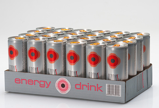 Caja de 24 latas de bebida energética OZONE
