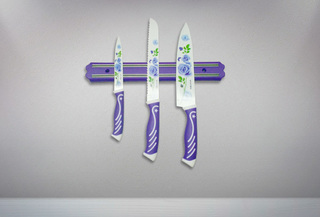 Set de cuchillos con colgador imán!