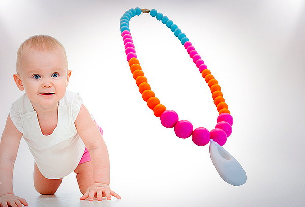 48% Collar silicona de apego para bebes