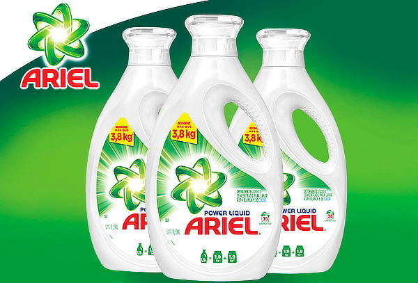 26% Pack de 3 Ariel Power Liquids 1,9 litros.